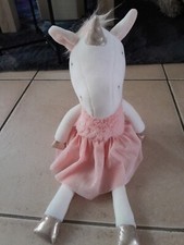 Doudou peluche licorne d'occasion  France