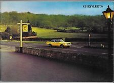 1976 chrysler brochure for sale  NEWMARKET