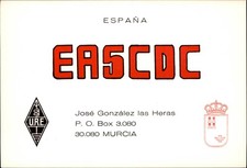 Qsl radio card d'occasion  Expédié en Belgium