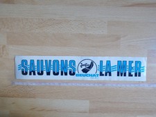 Autocollant sauvons mer d'occasion  Toulon-