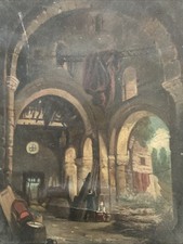 Peinture huile papier d'occasion  Toulouse-