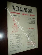 Feste tradizionali dell usato  Roma