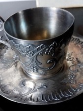 Grande tasse soucoupe d'occasion  Saint-Maur-des-Fossés