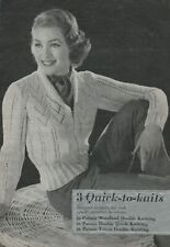 Knitting pattern lady for sale  WIDNES