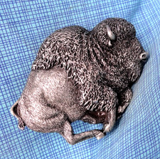 Bison belt buckle for sale  Torrington