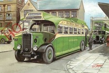 Cartão postal__ÔNIBUS VINTAGE, WESTERN NATIONAL, 1936 BRISTOL H, ESTAÇÃO DE ÔNIBUS TAUNTON comprar usado  Enviando para Brazil