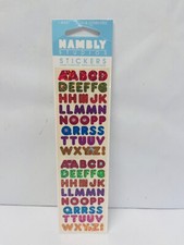 Prismatic alphabet stickers for sale  Richardson