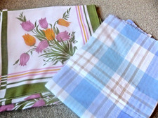 Vintage retro tablecloths for sale  BRIDGNORTH