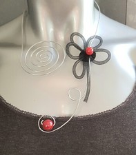 Halsreif collier aludraht gebraucht kaufen  Wiltingen