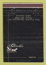 Capa Matchbook - Chicote Boite São Paulo Brasil WEAR 40 Strike comprar usado  Enviando para Brazil