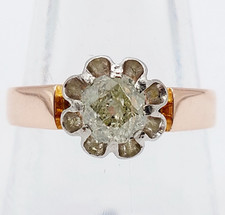 Bague solitaire antique d'occasion  Paris II