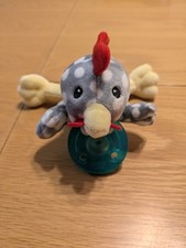 Chupeta Mary Meyer Wubbanub Soothie pelúcia cinza galinha rochosa brinquedo bebê comprar usado  Enviando para Brazil