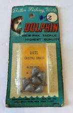 Usado, Equipamento de pesca vintage fechado para robalo golfinho chumbada tamanho 10 comprar usado  Enviando para Brazil