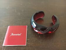 Bracelet rouge cristal d'occasion  Baccarat