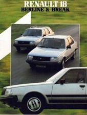 Catalogue brochure renault d'occasion  Saône