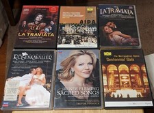 Opera 6 DVD Lot: Fleming, Met Centennial, Traviata, Aida - 80% of Amazon! comprar usado  Enviando para Brazil