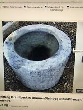 Granittrog steintrog trog gebraucht kaufen  Dingolfing