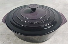 Creuset cassis purple for sale  San Jose