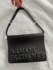 Armani black leather for sale  San Diego