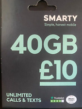 Smarty sim card for sale  PERTH
