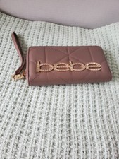 Beige bebe wristlet for sale  Schenectady