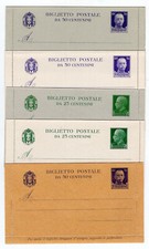 Biglietti postali serie usato  Crema