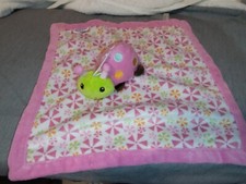 Cobertor de segurança de pelúcia Graco Ladybug Lovey rosa branco brinquedo para bebê comprar usado  Enviando para Brazil