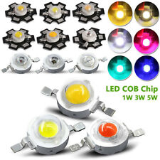 Chip LED COB 1W 3W 5W SMD com PCB estrela contas de alta potência luz branca 3.2V-3.4V comprar usado  Enviando para Brazil
