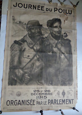 Ancienne affiche guerre d'occasion  Lille-