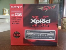 Usado, CD player antigo Sony XPLOD carro estéreo CDX-S2000 AM/FM 52W X 4 novo caixa aberta comprar usado  Enviando para Brazil