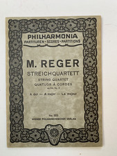 Noten reger streichquartett gebraucht kaufen  Berlin