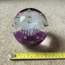Large paperweight. purple for sale  SPALDING