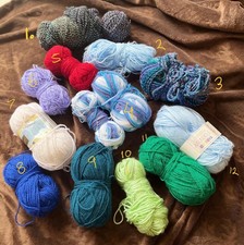 Bundle acrylic knitting for sale  WARE