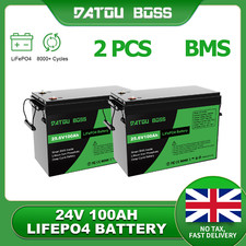 24v 100ah lifepo4 for sale  UK