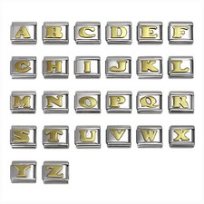 Italian charms alphabet for sale  Monmouth Junction