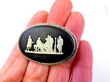 Black jasperware oval for sale  Concord