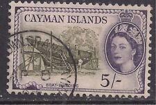 Usado, Ilhas Cayman 1953 QE2 5/-d construção de barco usado SG 160 (H215) comprar usado  Enviando para Brazil