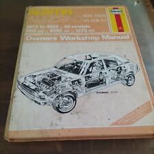 Haynes workshop manual for sale  OLDBURY