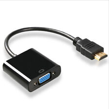 Adaptador conversor de vídeo cabo 1080p HDMI para VGA para laptop PC DVD HDTV PS3 novo  comprar usado  Enviando para Brazil