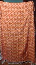 Orange white blanket for sale  Van Wert