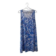 Usado, Vestido Regata Lilly Pulitzer Lela Henley em Flocagem Fabuloso Azul Tamanho GG Novo sem etiquetas comprar usado  Enviando para Brazil