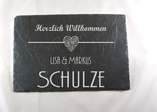 143 haustürschild schiefer gebraucht kaufen  Schauenburg