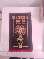 Mufc pennant for sale  WILLENHALL
