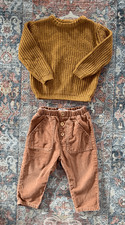 Suéter e calça ZARA 18-24 meses bebê menino bronzeado neutro comprar usado  Enviando para Brazil