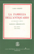 Goldoni carlo. famiglia usato  Firenze