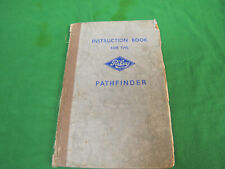 Instruction book riley for sale  MELTON MOWBRAY