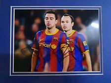 Iniesta xavi signed for sale  CROOK