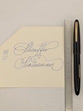 Sheaffer statesman black for sale  Fresno