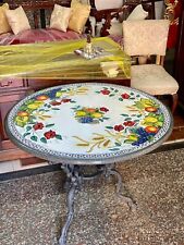 Tavolo tondo decorato usato  Massa di Somma