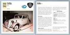 Tatra t75 1933 for sale  SLEAFORD